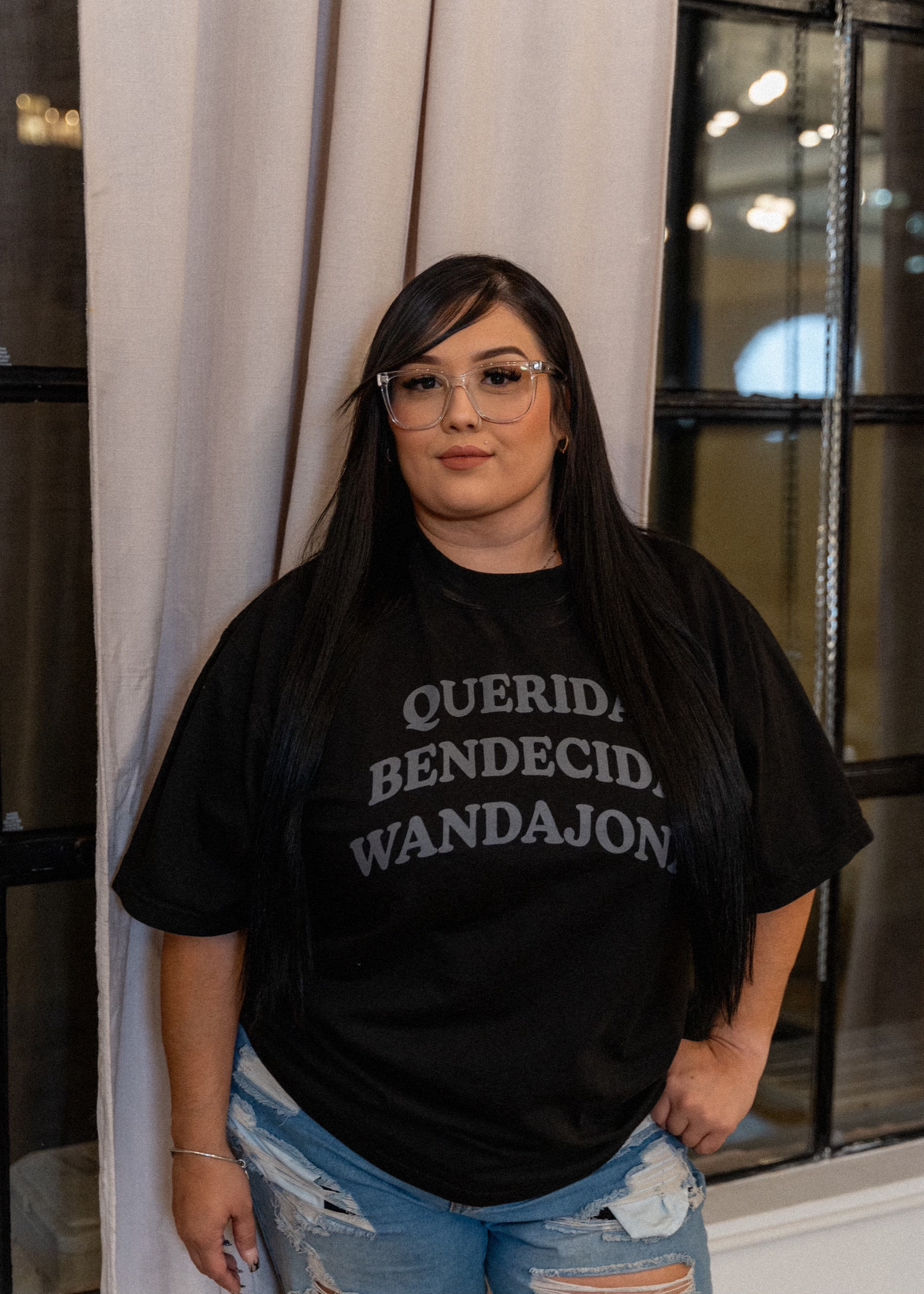 BENDECIDA TEE - BLACK